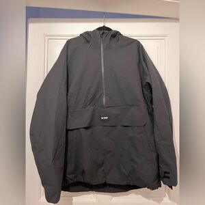 Slope Ruki Ski Anorak-PRO Black Grey Ski Snowboard Jacket